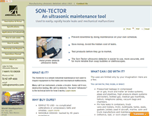 Tablet Screenshot of ansonics.com